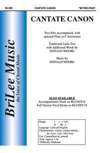 Donald Paul Moore: Cantate Canon