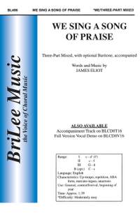 James Eliot: We Sing A Song Of Praise