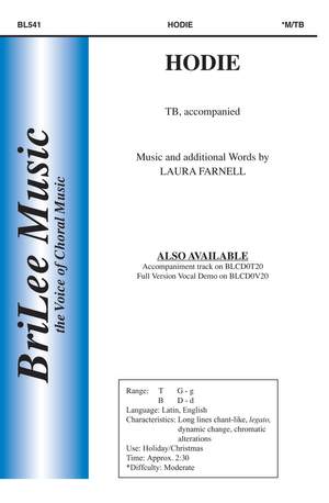 Laura Farnell: Hodie (Hodie Christus Natus Est)