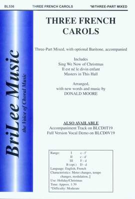 Donald Paul Moore: Three French Carols