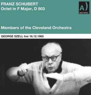 Schubert Octet D 803 live conducted by George Szell