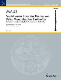 Maus, Frank: Variations on a theme by Felix Mendelssohn Bartholdy