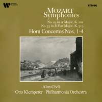 Mozart: Horn Concertos Nos. 1 - 4, Symphonies Nos. 29 & 33 (Remastered)