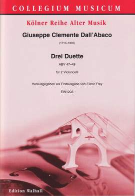 Dall'Abaco, J C F: Drei Duette ABV 47–49