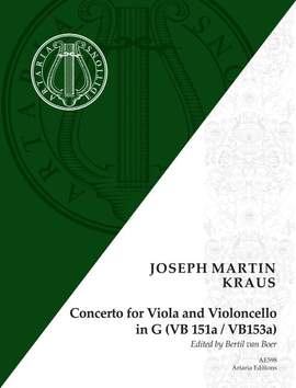 Kraus, J M: Concerto for Viola and Violoncello in G G major VB 151a / VB153a