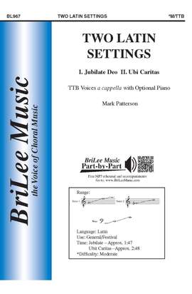 Mark Patterson: Two Latin Settings