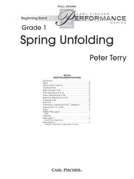 Peter Terry: Spring Unfolding