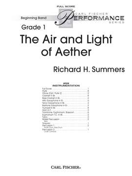 Richard Summers: The Air and Light of Aether