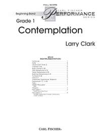 Clark, L: Contemplation
