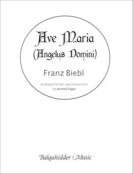 Franz Biebl: Ave Maria (Angelus Domini)