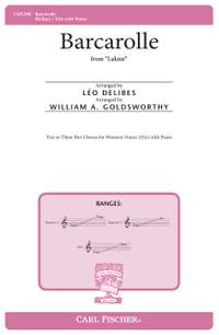 Delibes, L: Barcarolle