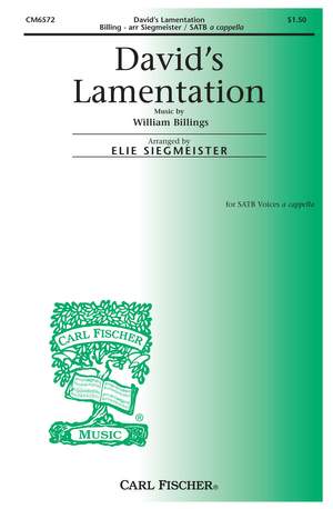 William Billings: David's Lamentation