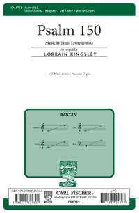 Louis Lewandowski: Psalm 150