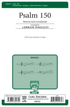 Louis Lewandowski: Psalm 150