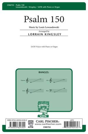 Louis Lewandowski: Psalm 150