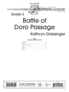 Kathryn Griesinger: Battle of Doro Passage