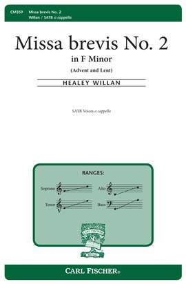 Healey Willan: Missa Brevis No. 2 in F Minor