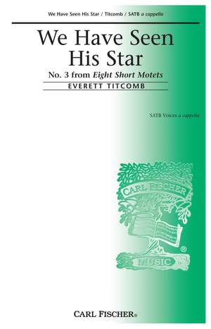Howard Titcomb: We Have Seen His Star