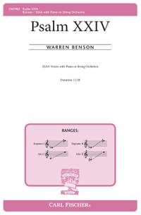Warren Benson: Psalm XXIV