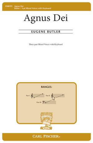 Eugene Butler: Agnus Dei