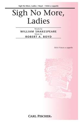 Robert Boyd: Sigh No More, Ladies
