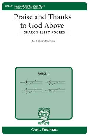 Sharon Rogers: Praise and Thanks to God Above