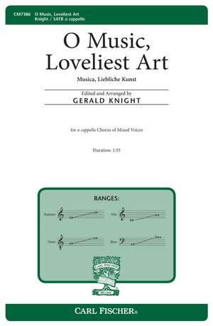 Erasmus Widmann: O Music, Loveliest Art