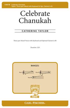 Catherine Taylor: Celebrate Chanukah