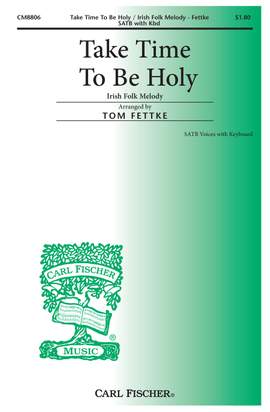 Anonymous: Take Time To Be Holy