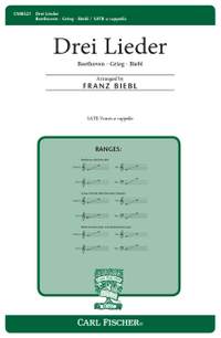 Franz Biebl_Ludwig van Beethoven: Drei Lieder