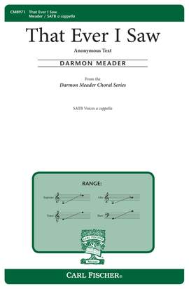 Darmon Meader: That Ever I Saw
