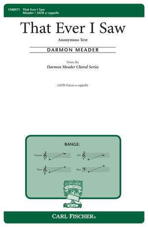 Darmon Meader: That Ever I Saw