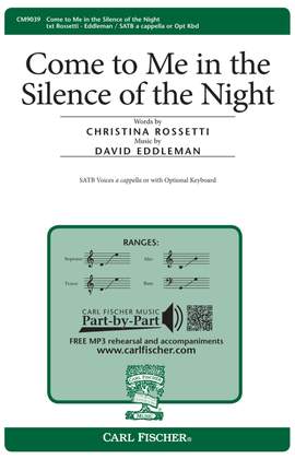 David Eddleman: Come to Me in the Silence of the Night