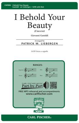 Giovanni Gastoldi: I Behold Your Beauty