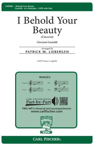 Giovanni Gastoldi: I Behold Your Beauty