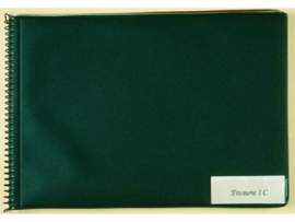Notenmappen schwarz - 23 x 16 quer 20 Taschen