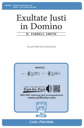 David Farrell Smith: Exultate Justi In Domino