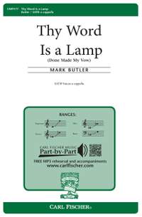 Mark Butler: Thy Word Is A Lamp