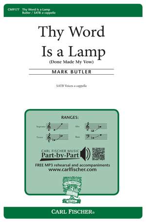 Mark Butler: Thy Word Is A Lamp