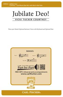 Vicki Tucker Courtney: Jubilate Deo!