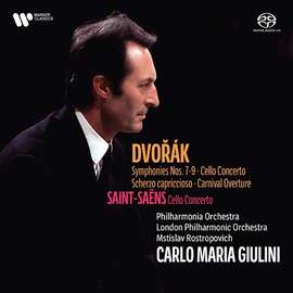 Dvorak: Symphonies 7-9, Cello Concerto/Saint-Saëns: Cello Concerto