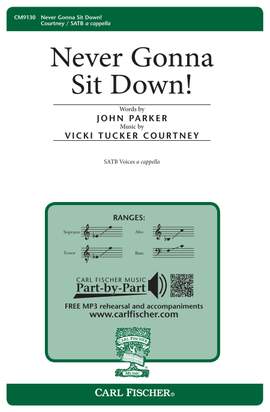 Vicki Tucker Courtney: Never Gonna Sit Down!