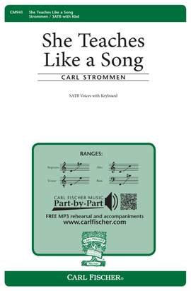 Carl Strommen: She Teaches Like A Song