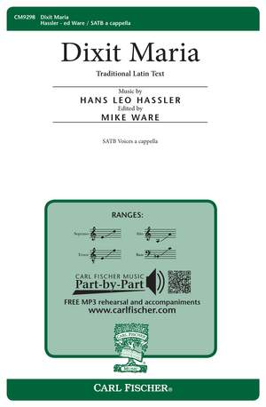 Hans Hassler: Dixit Maria