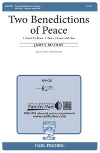 James McCray: Two Benedictions of Peace