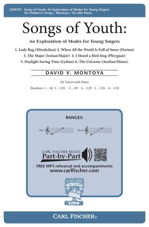 David Montoya: Songs of Youth