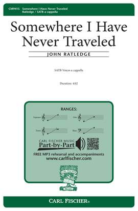 John Ratledge: Somewhere I Have Never Traveled