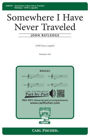 John Ratledge: Somewhere I Have Never Traveled