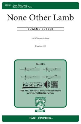 Eugene Butler: None Other Lamb