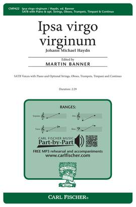 Johann Michael Haydn: Ipsa virgo virginum